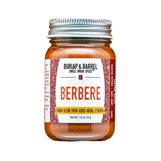 Burlap & Barrel Berbere – Single Origin Ethiopian Spice Blend (1.8 oz / 51g)