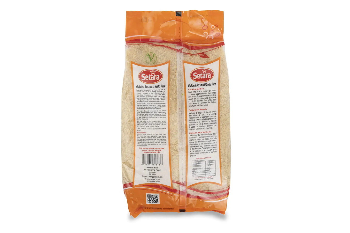 Setara Golden Basmati Sella Rice – 2 kg