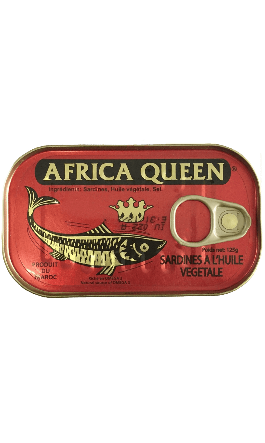 Africa Queen Sardines In Veg Oil