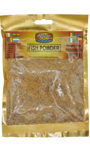 African Sea Fish Powder