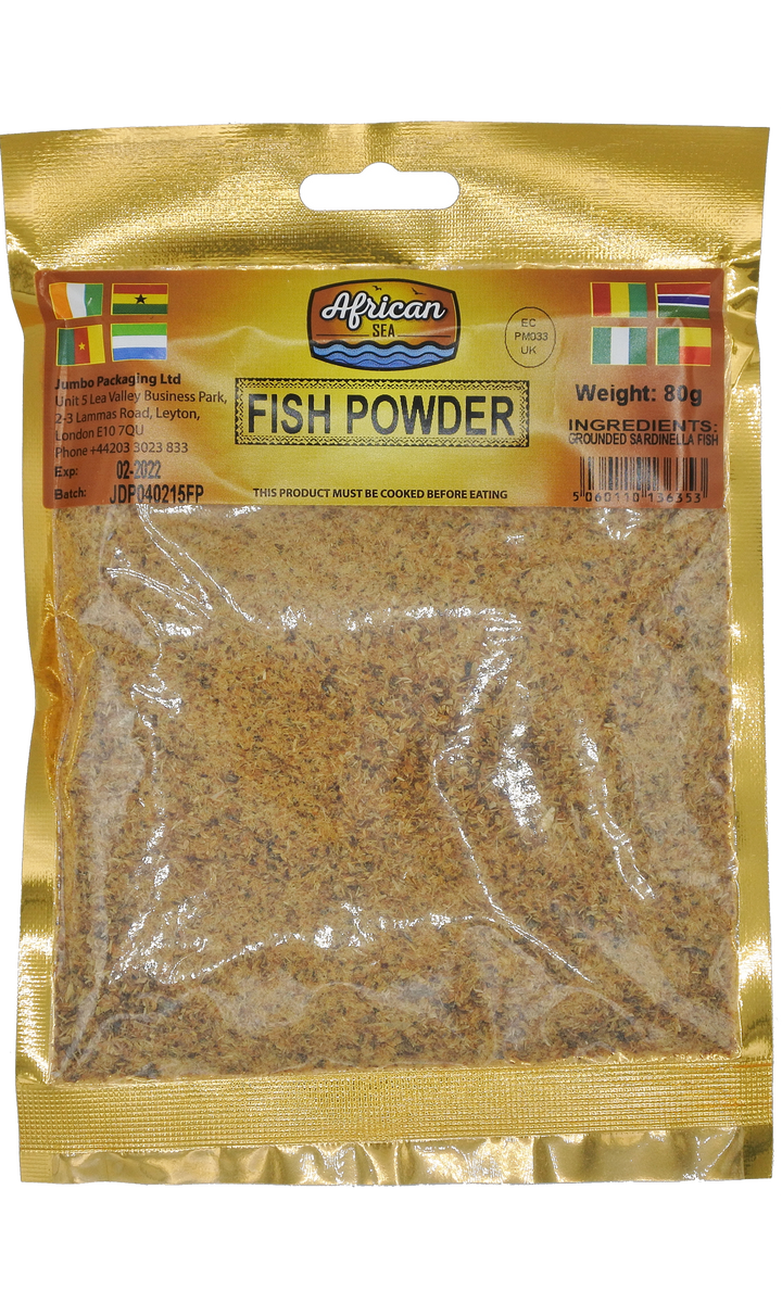 African Sea Fish Powder