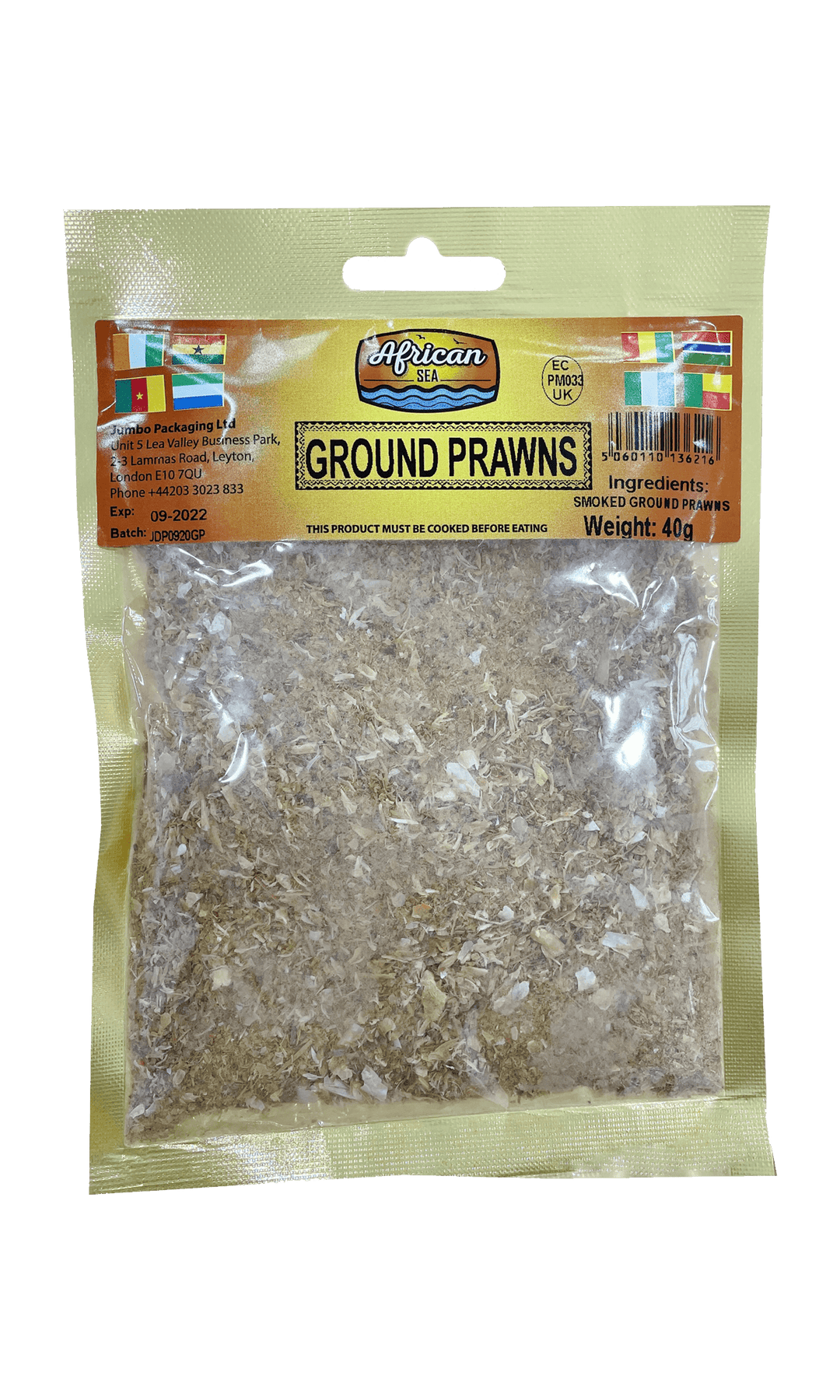African Sea Ground Prawns