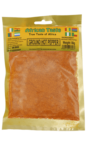 African Taste Ground Hot Pepper