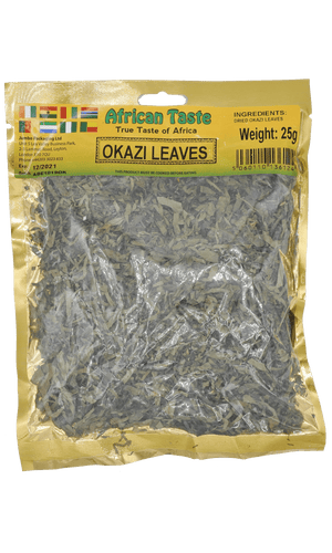 African Taste Okazi Leaves