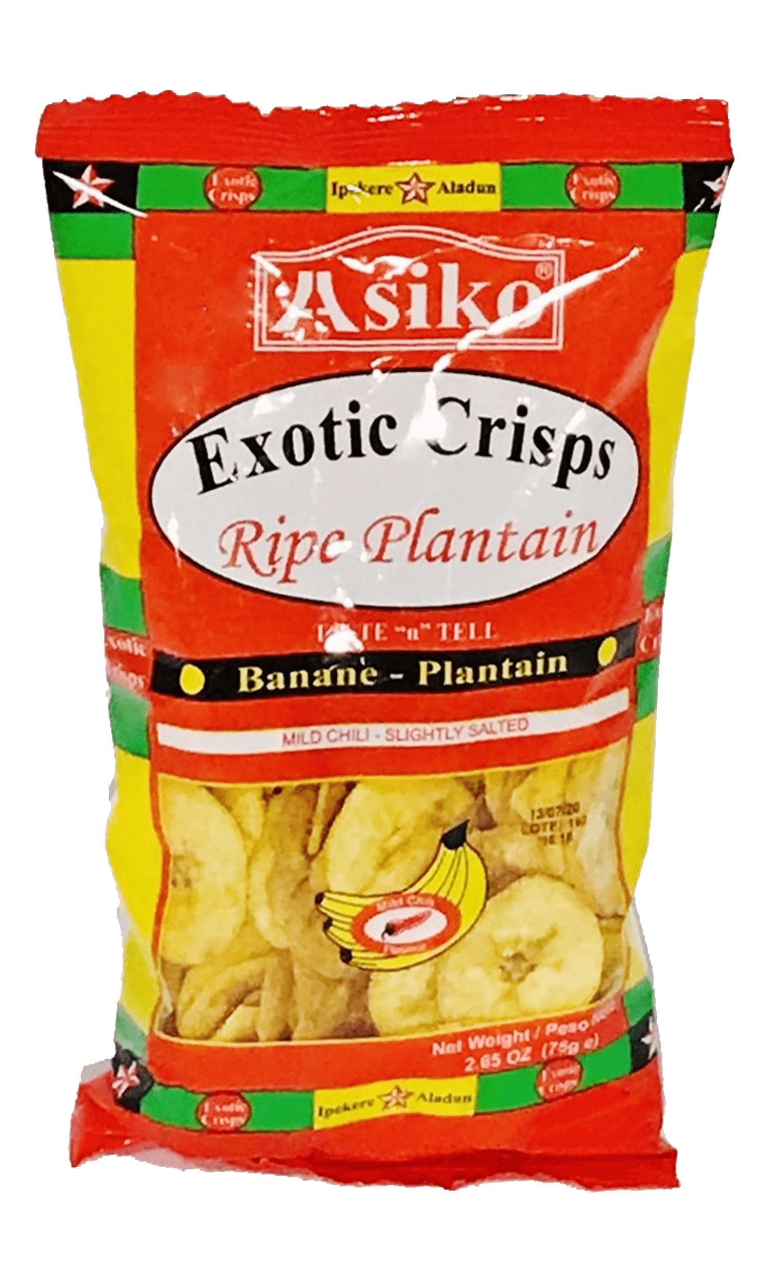 Asiko Plantain Chips Chilli | Origins – Origins Foods