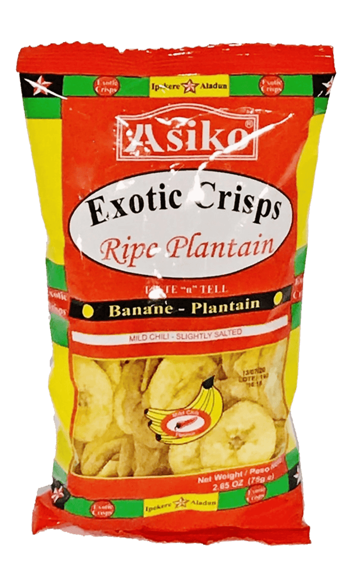 Asiko Plantain Chips Chilli - Origins Family Foods