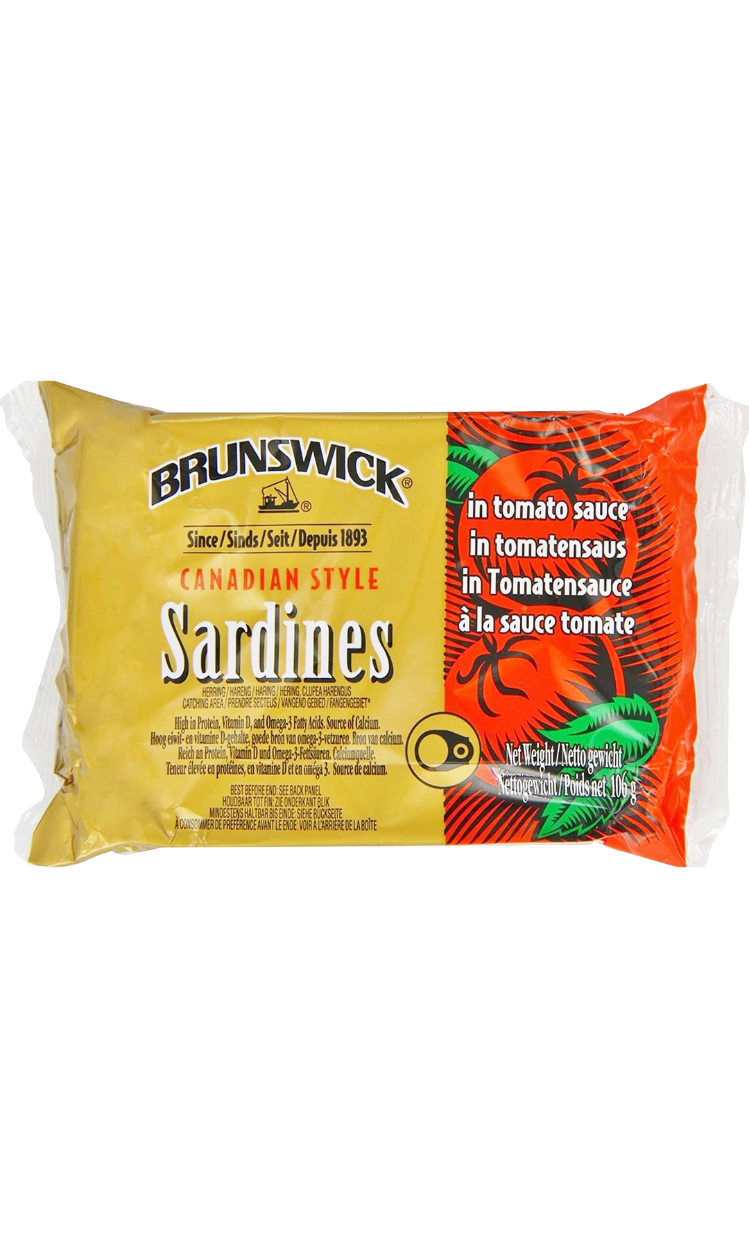 Brunswick Sardines In Tomato Sauce