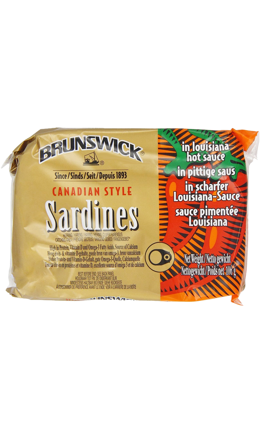 Brunswick Sardines in Hot Sauce