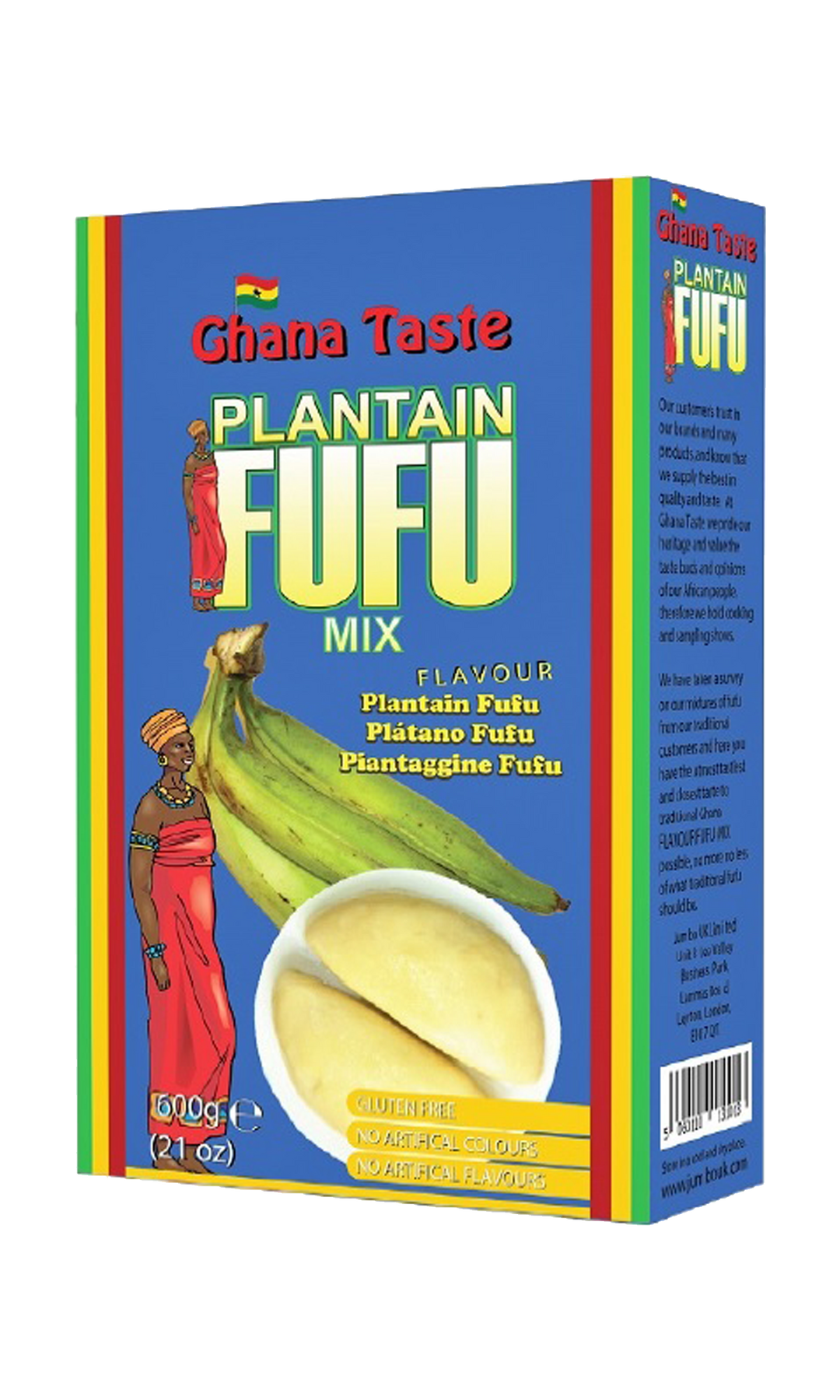 Ghana Taste Plantain Fufu