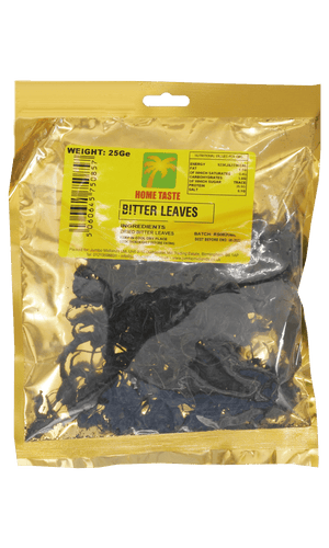 Home Taste Bitter Leaves