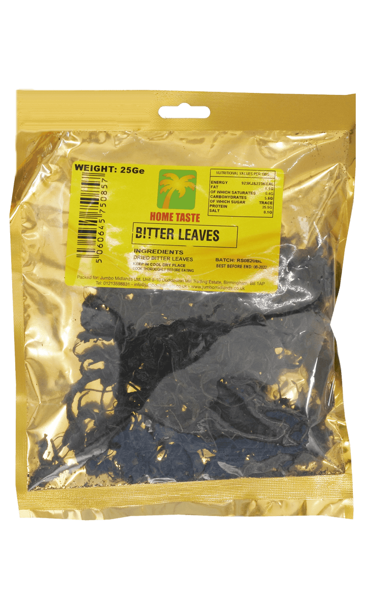Home Taste Bitter Leaves