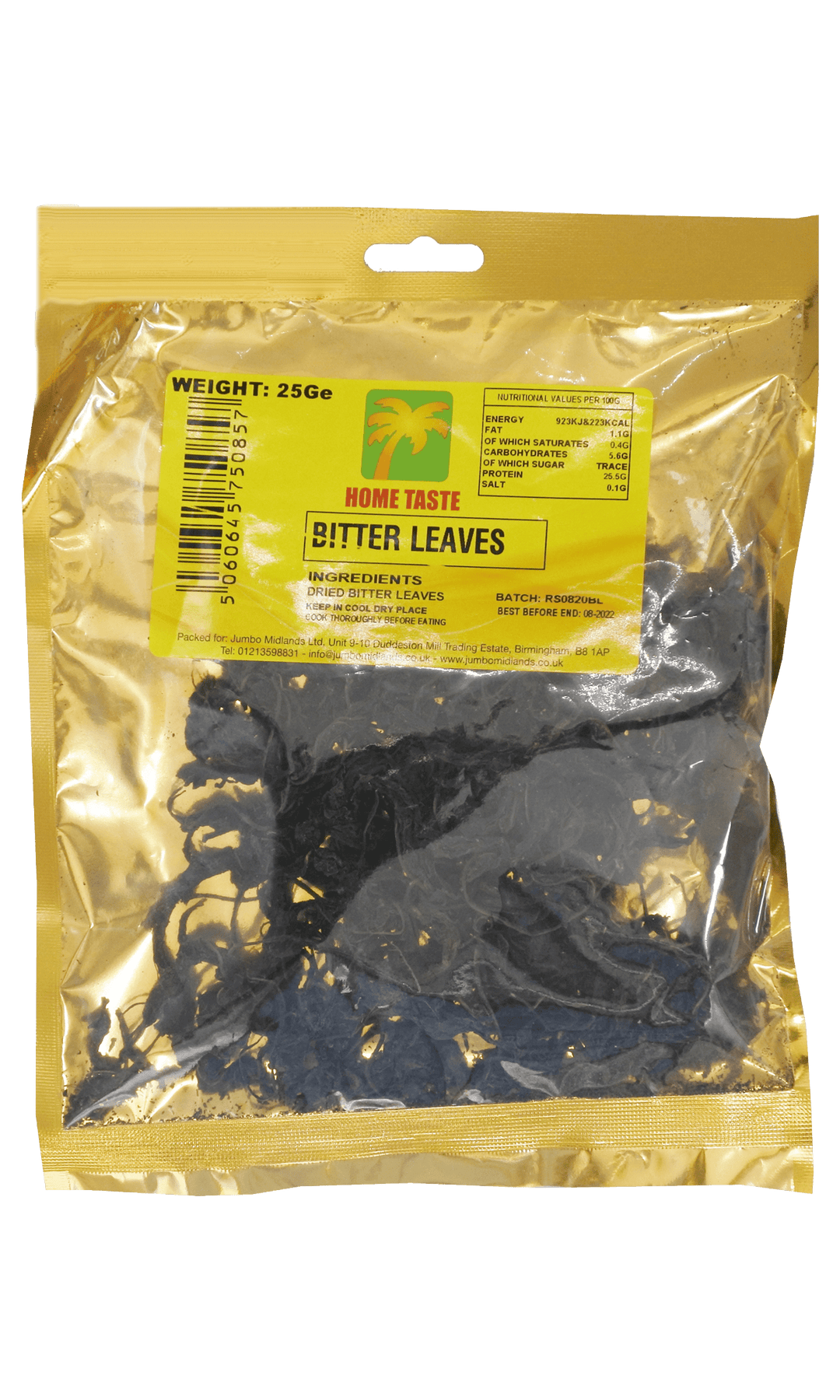 Home Taste Bitter Leaves