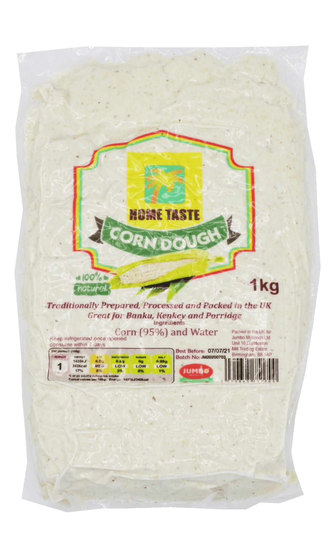 Home Taste Corn Dough