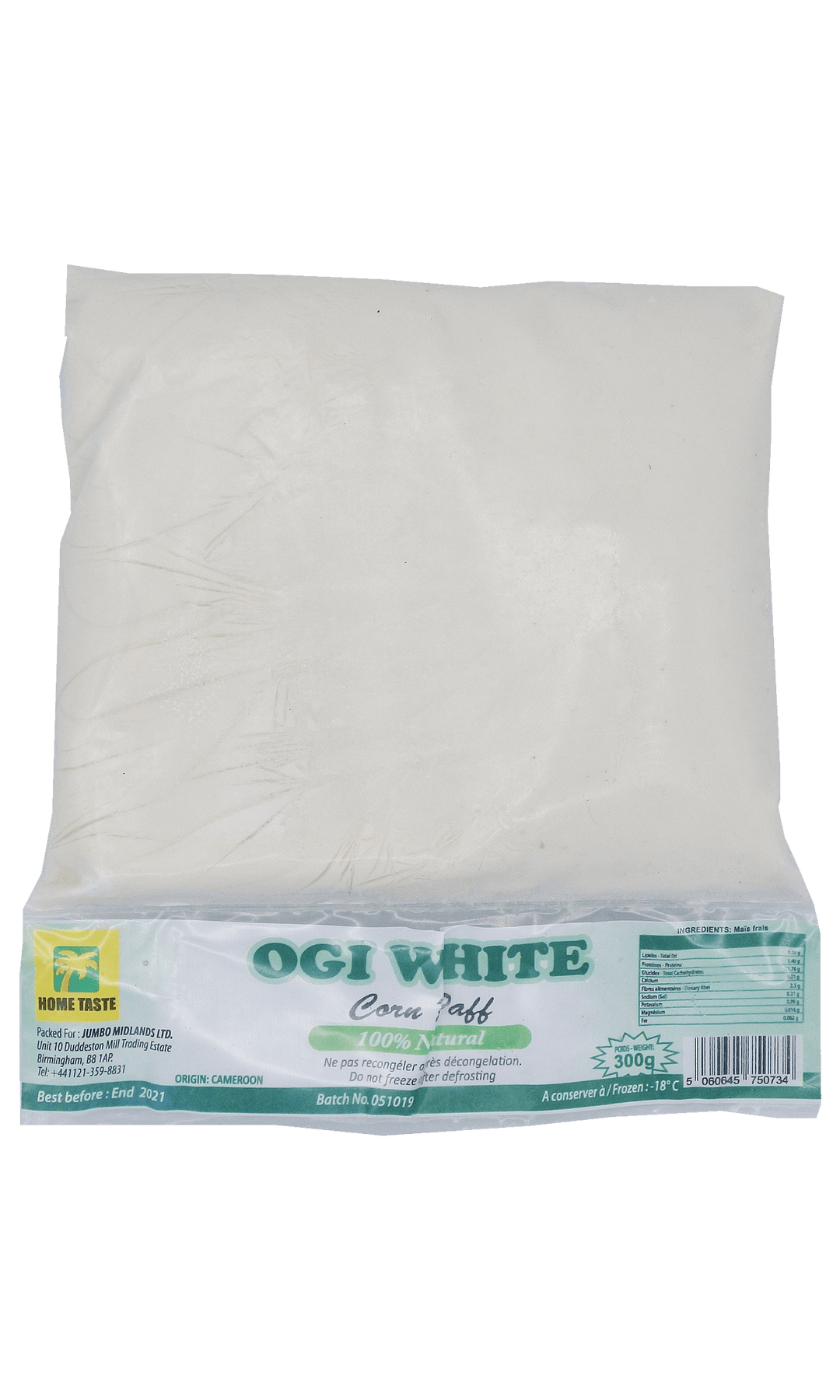 Home Taste Frozen Ogi White