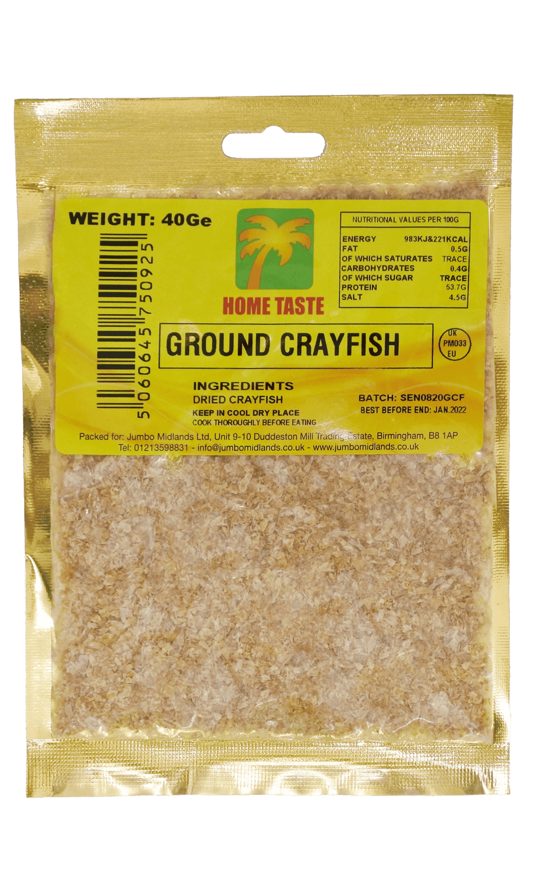 Home Taste Ground Crayfish