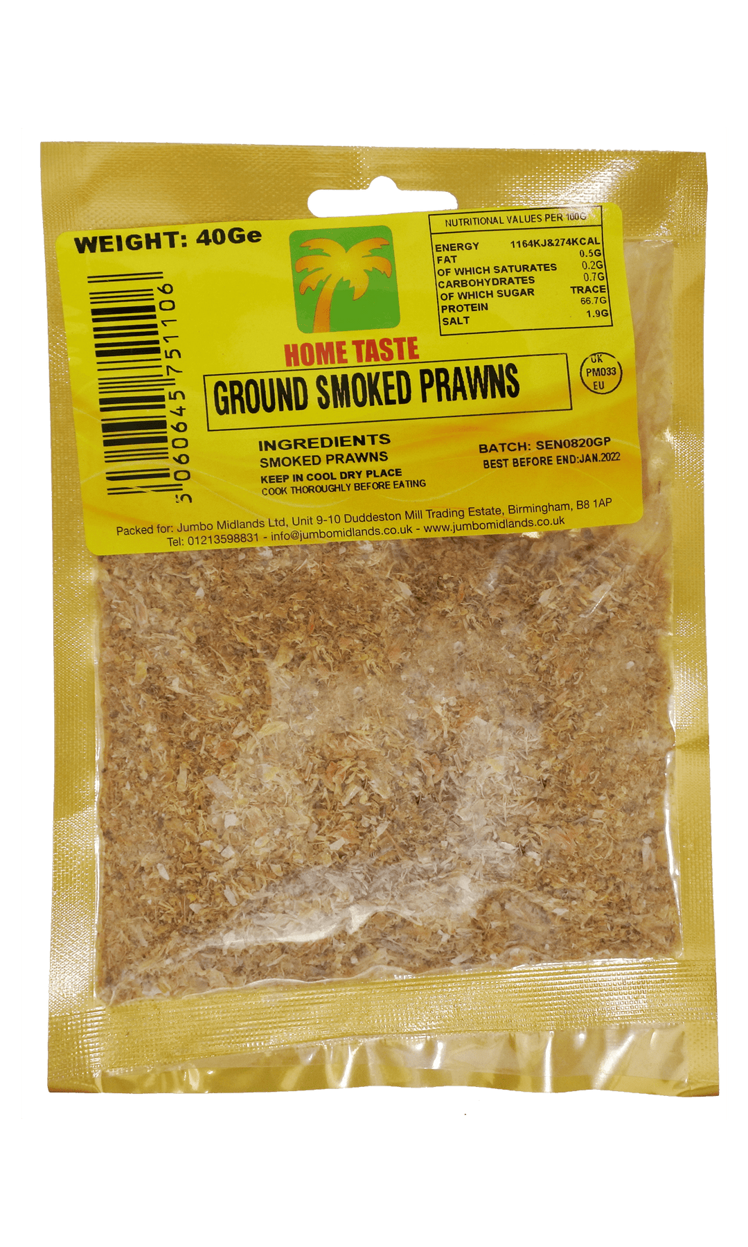 Home Taste Ground Smoked Prawns