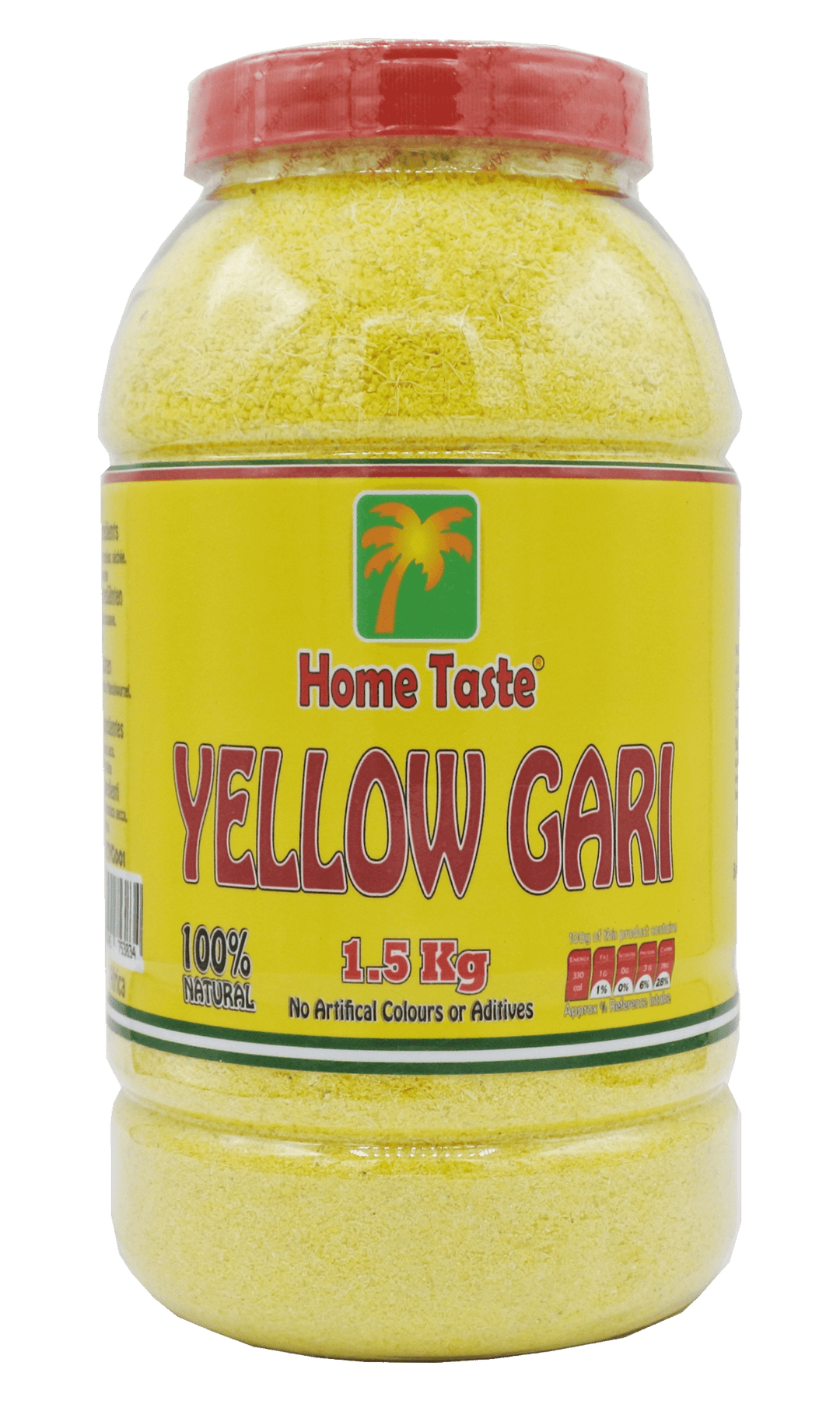 Home Taste Jar Ghana Yellow Gari