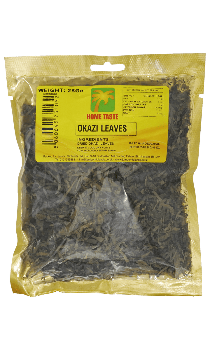 Home Taste Okazi Leaves