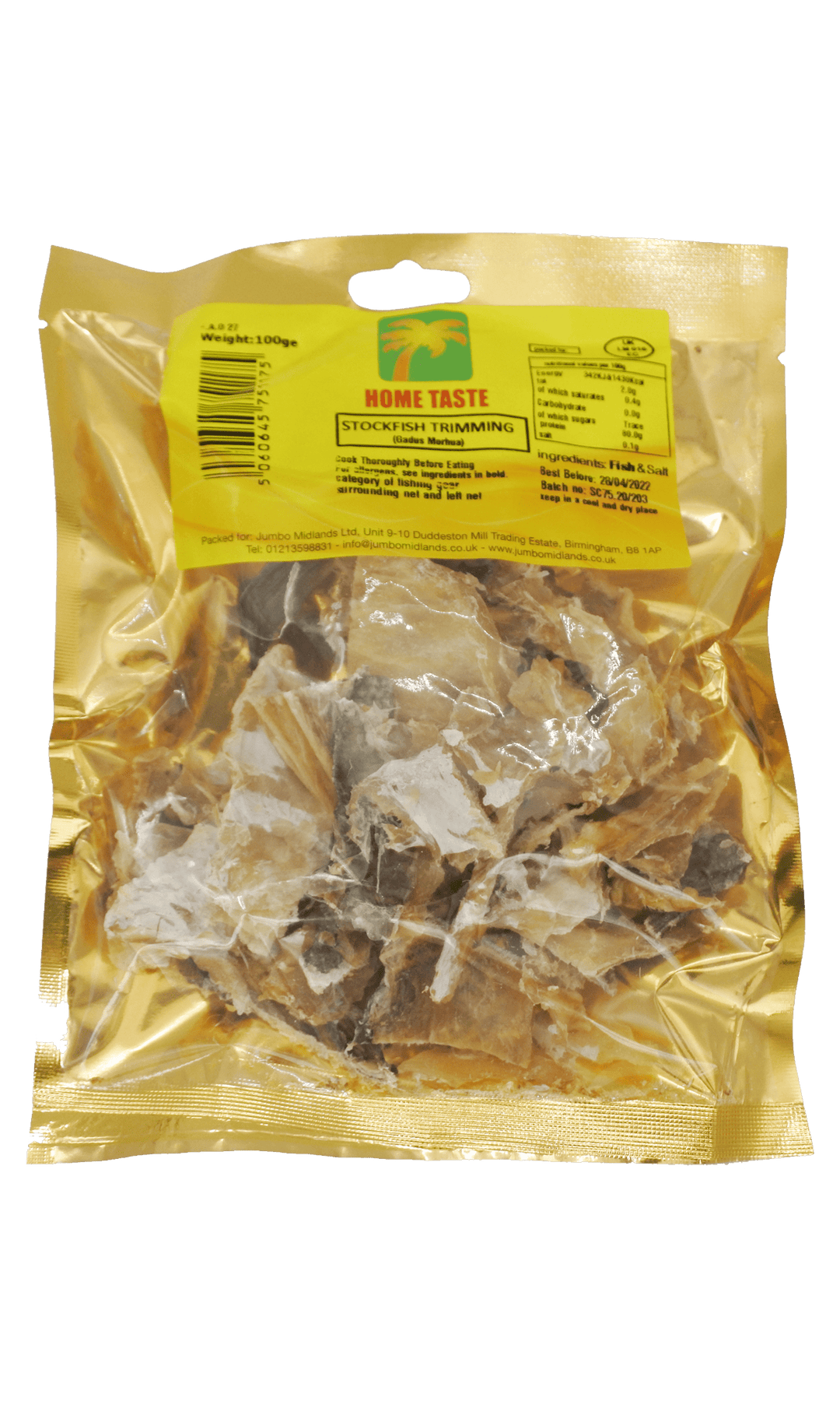 Home Taste Stockfish Trimmings