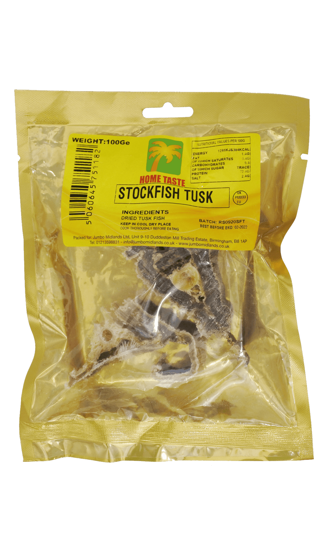Home Taste Stockfish Tusk