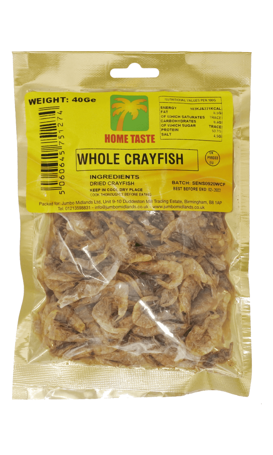 Home Taste Whole Crayfish
