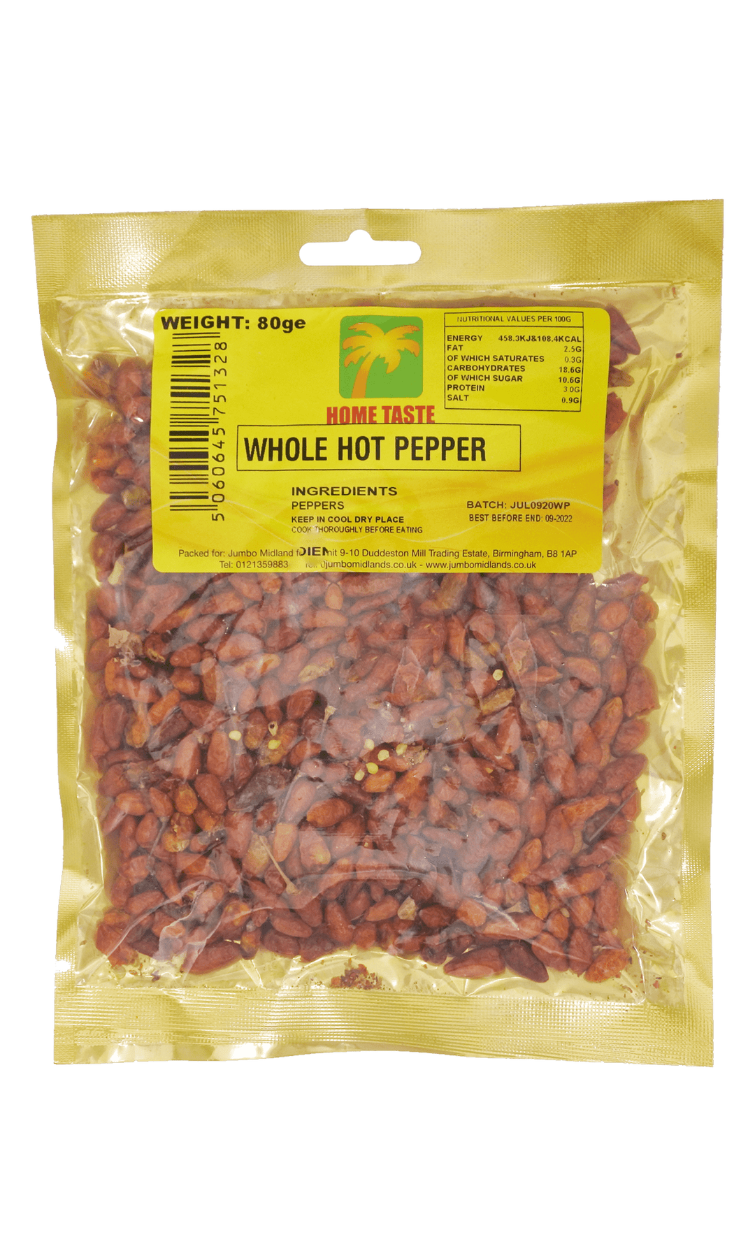 Home Taste Whole Hot Pepper