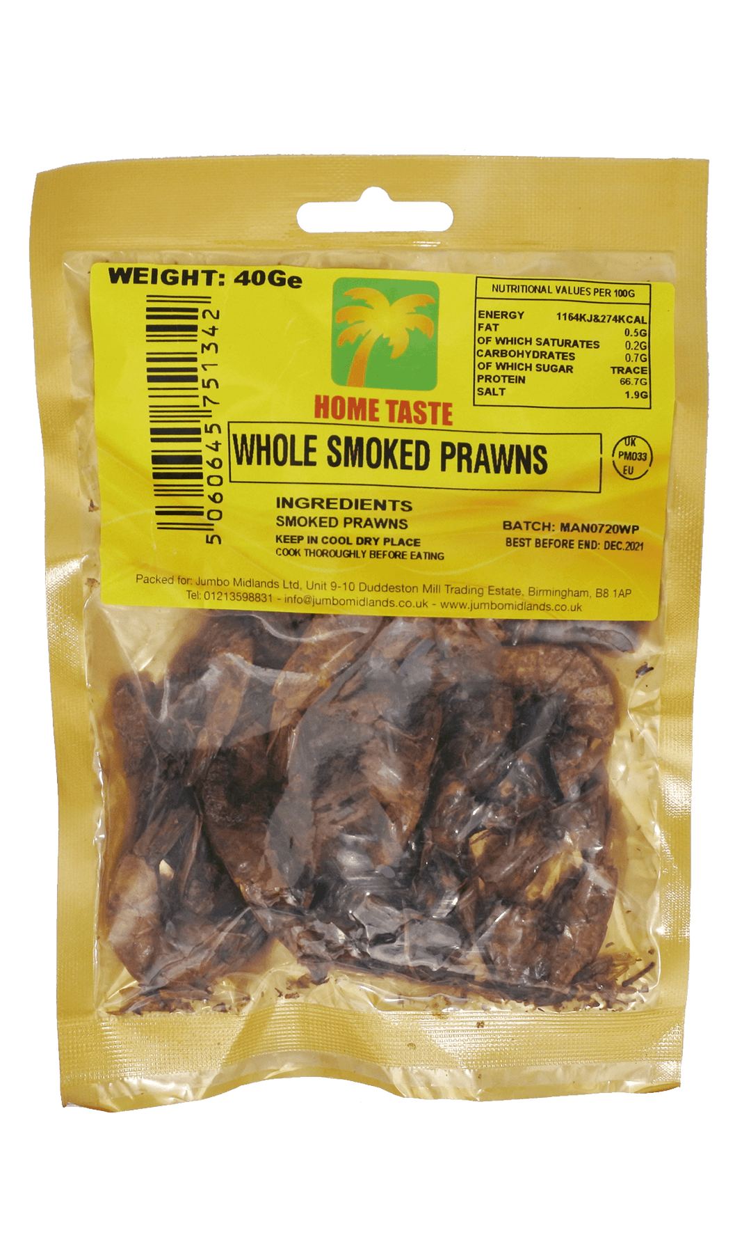 Home Taste Whole Smoked Prawns
