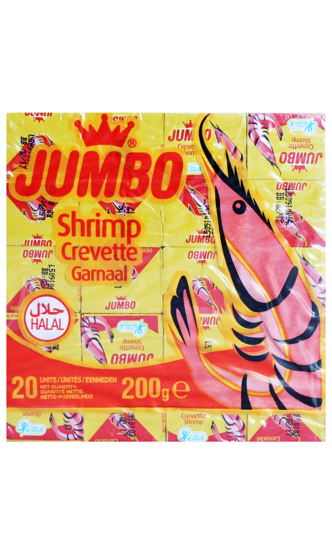Jumbo Shrimp Crevette Cubes