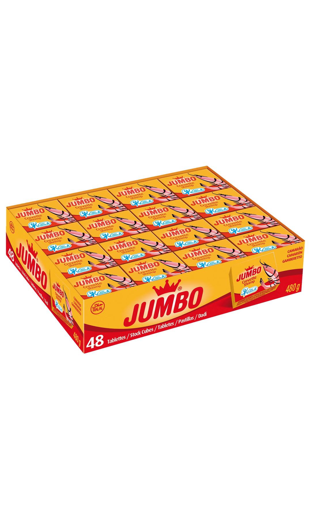 Jumbo Shrimp Crevette Cubes