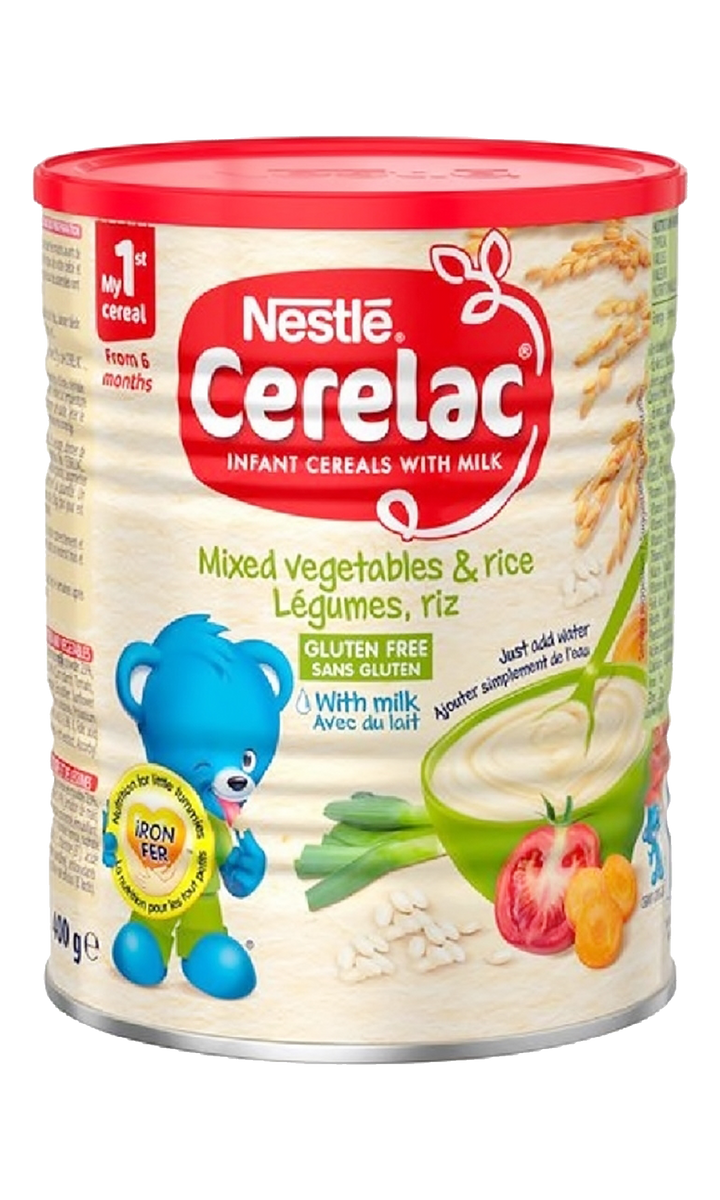 Nestle Cerelac Mixed Veg &amp; Rice