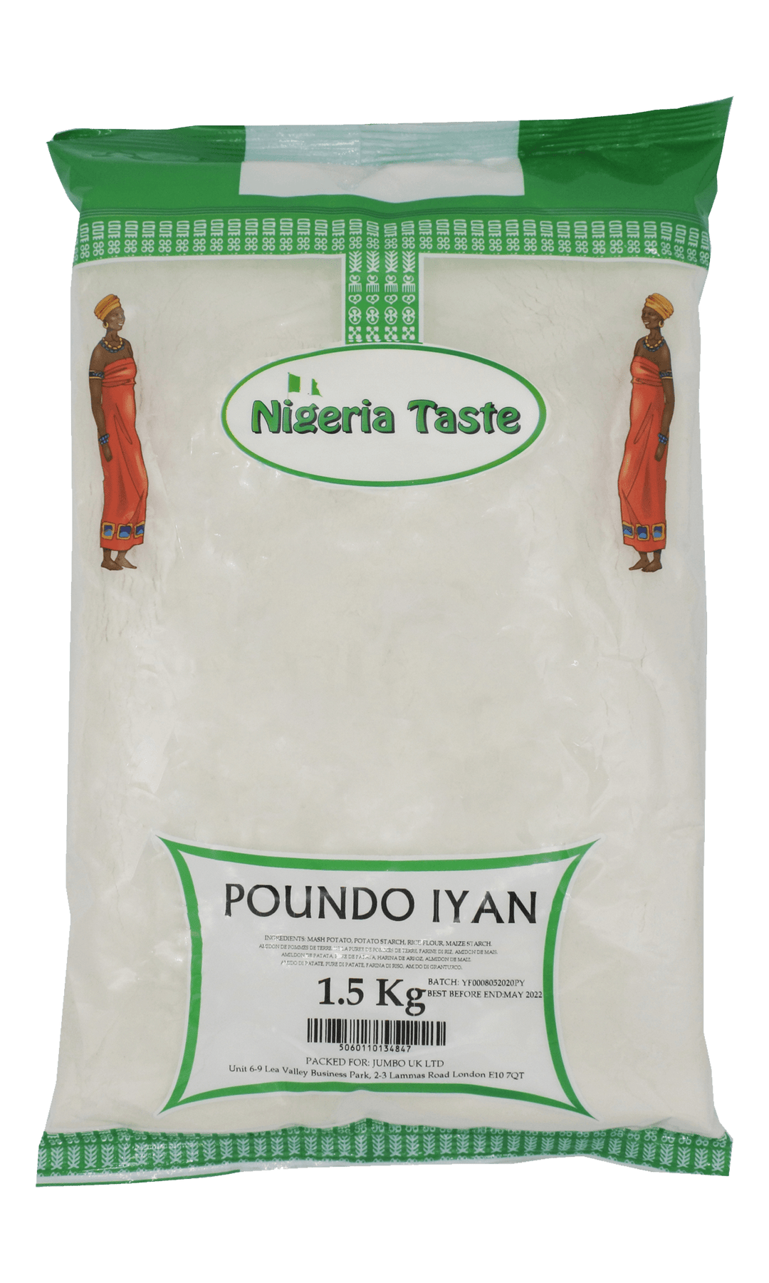 Nigeria Taste Poundo Iyan