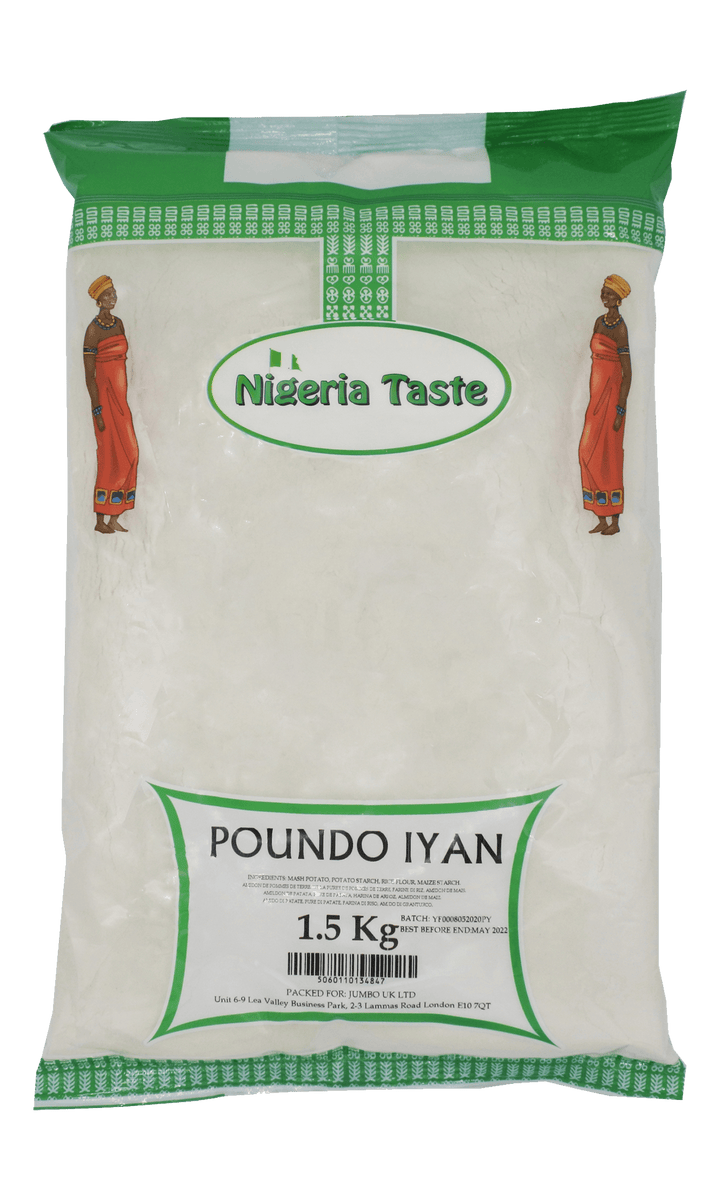 Nigeria Taste Poundo Iyan