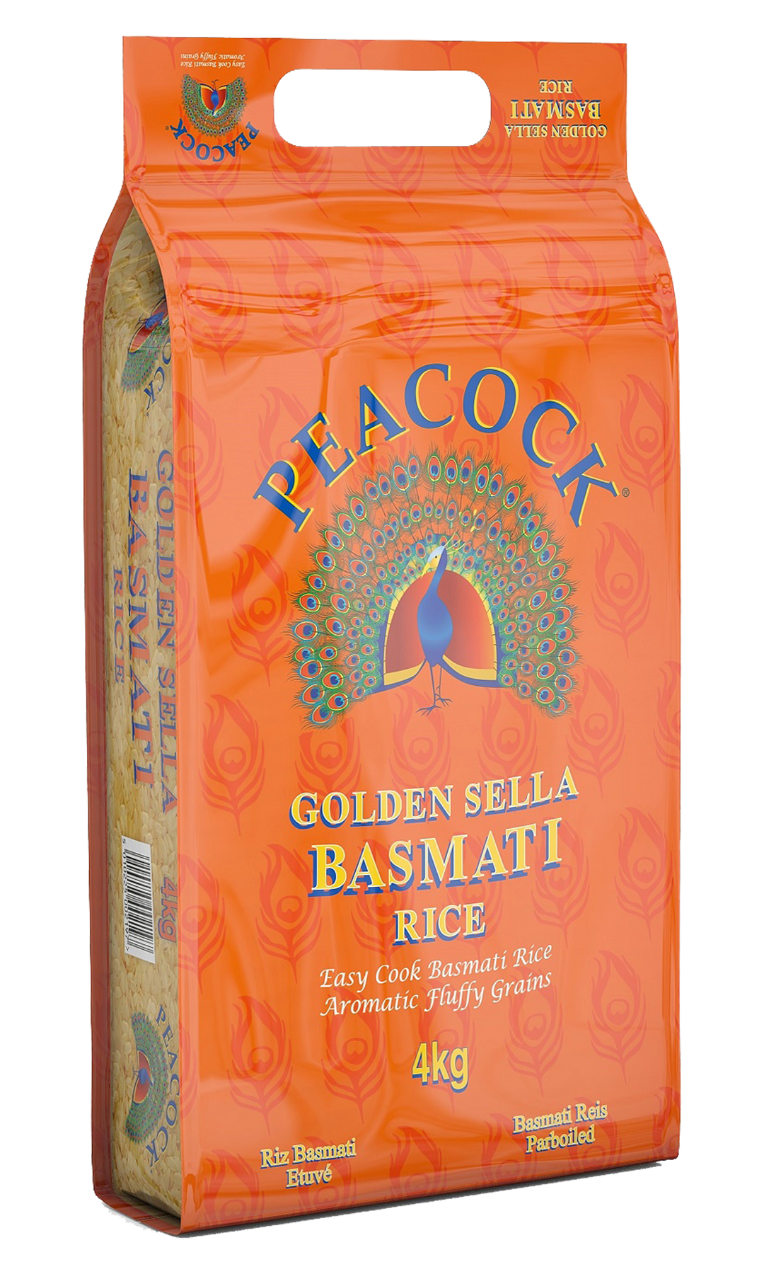 Peacock Golden Sella Basmati Rice