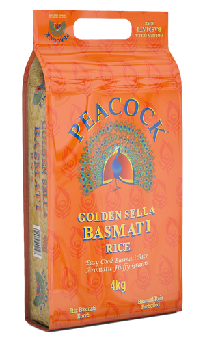 Peacock Golden Sella Basmati Rice