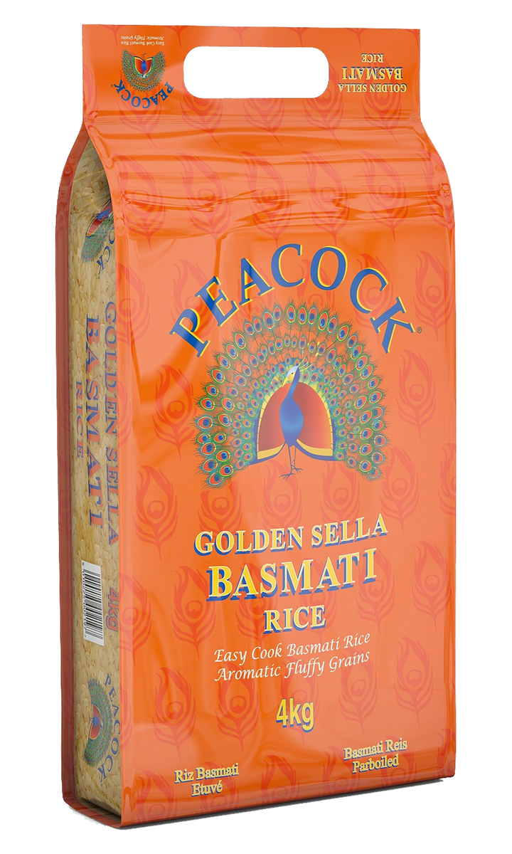 Peacock Golden Sella Basmati Rice