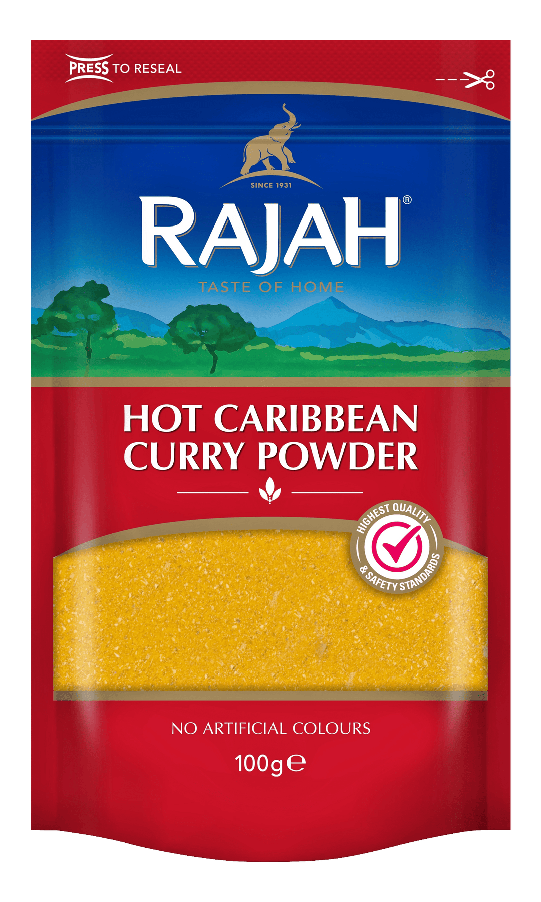 Rajah Hot Caribbean Curry Powder