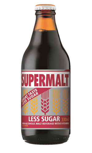 Supermalt Less Sugar Bottle