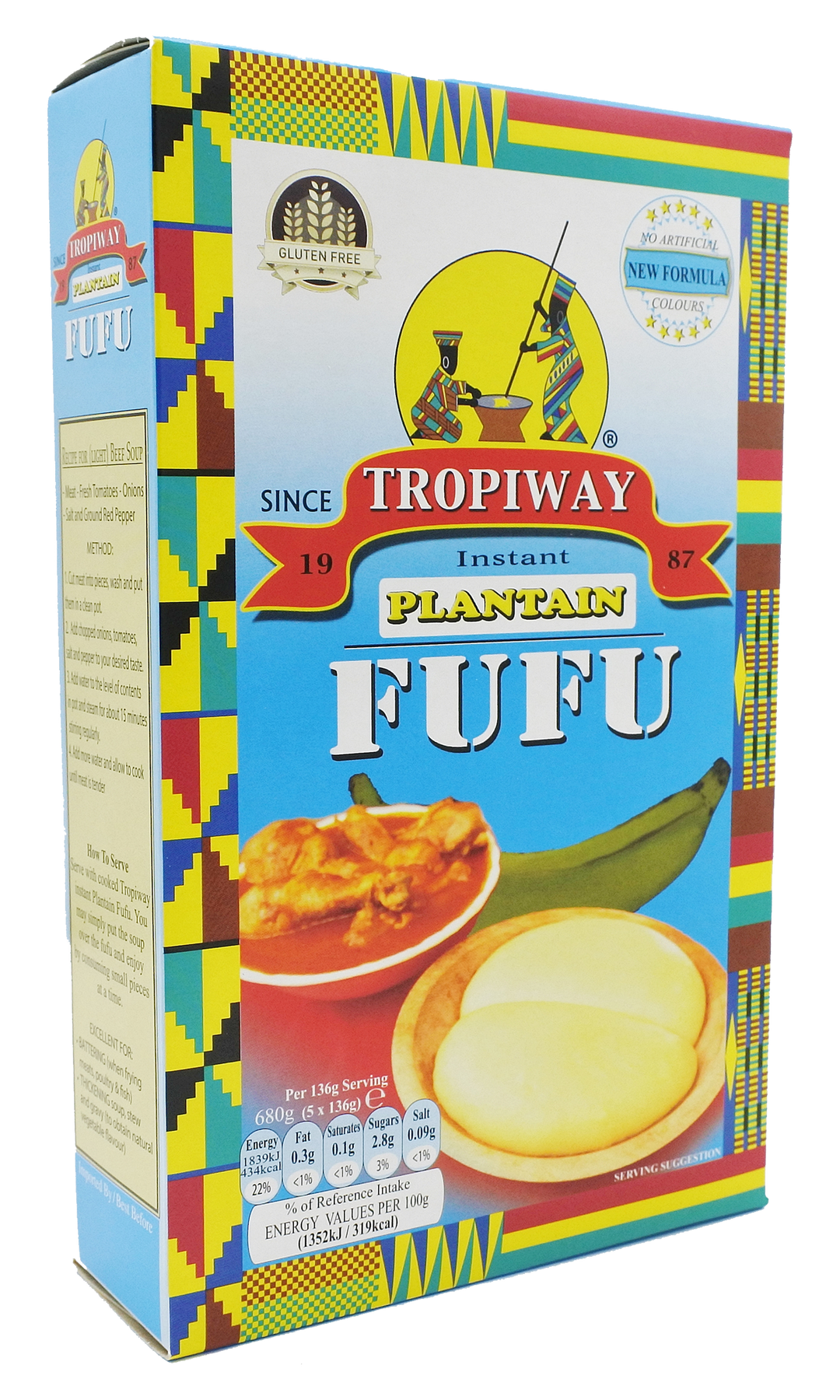 Tropiway Plantain Fufu Flour
