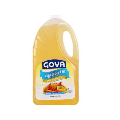 Goya Vegetable Oil – 1 Gallon (100% Soybean Oil)