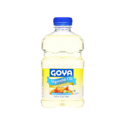 Goya Vegetable Oil – 24 fl oz (100% Soybean Oil)
