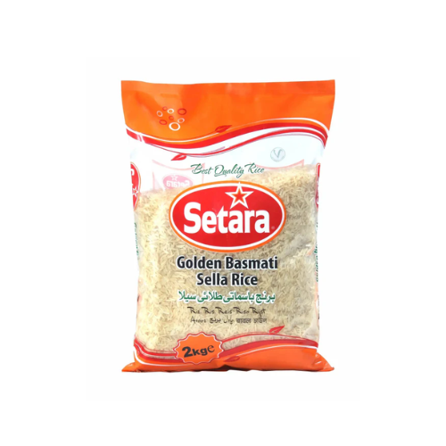 Setara Golden Basmati Sella Rice – 2 kg