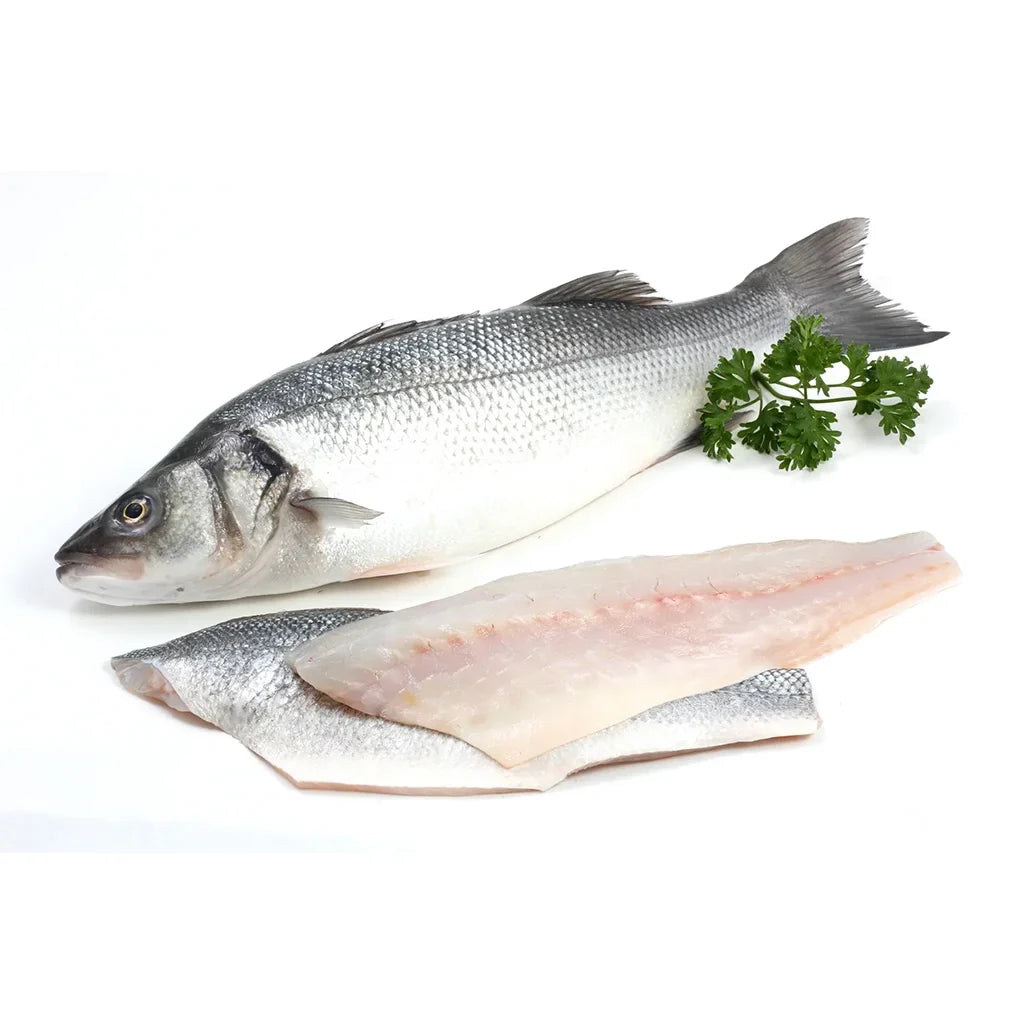 Frozen Whole Branzino (European Sea Bass)