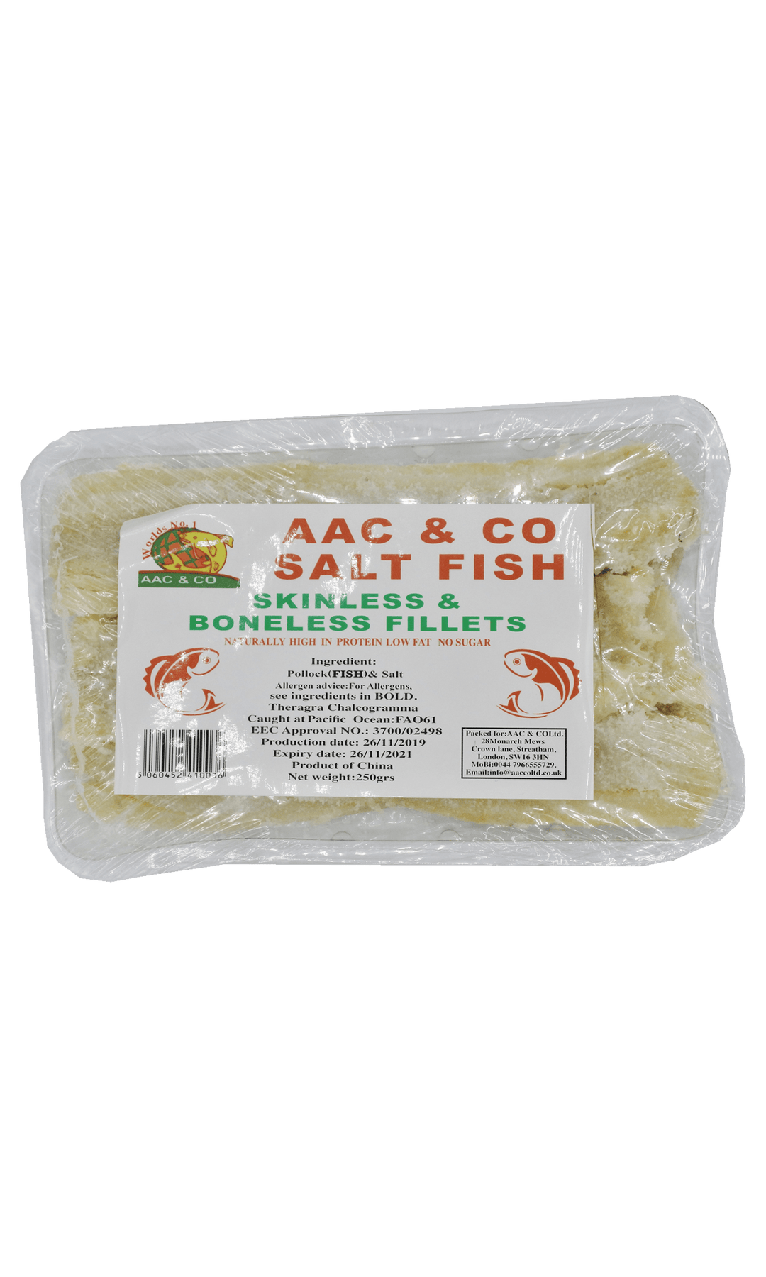 World’s No.1 Salt Fish