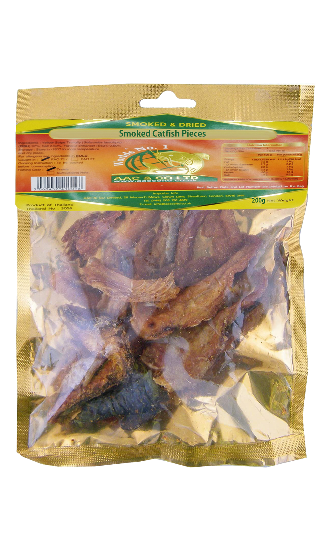 World’s No.1 Smoked Catfish
