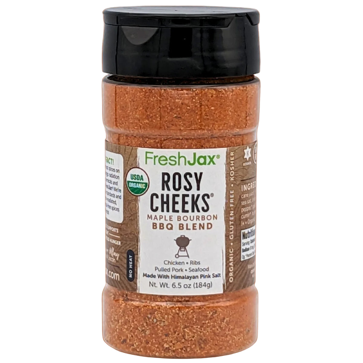 FreshJax Rosy Cheeks Maple Bourbon BBQ Blend – 6.5 oz (184g)