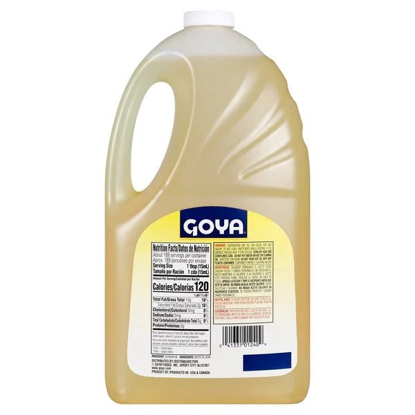 Goya Vegetable Oil – 96 fl oz (100% Soybean Oil)