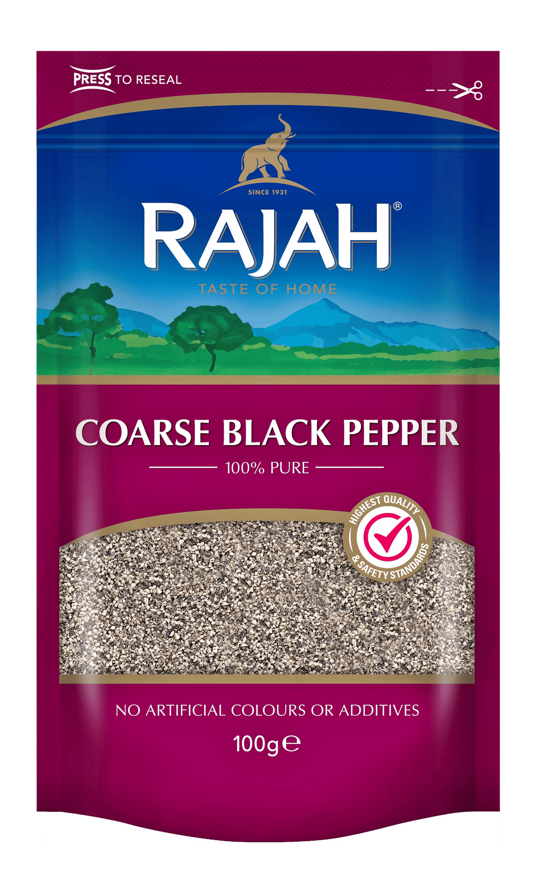 Rajah Coarse Black Pepper