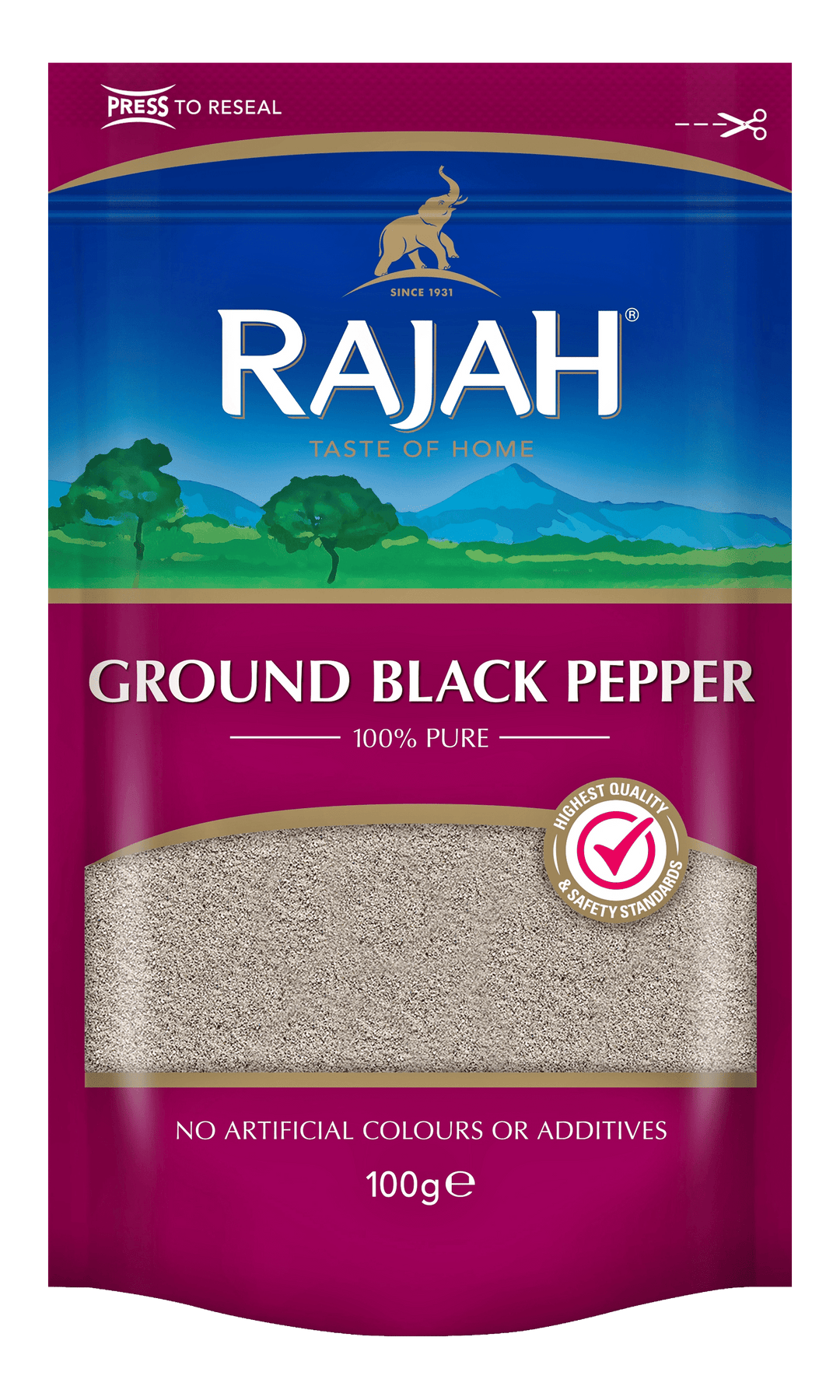 Rajah Ground Black Pepper