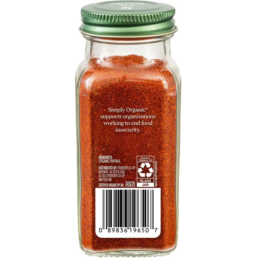 Simply Organic Hot Paprika – 2.86 oz